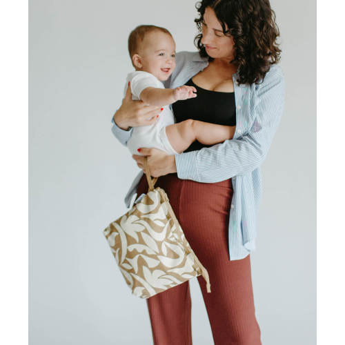 Quick Change Kit Bag Diaper Clutch Baby Bag With Changing Mat