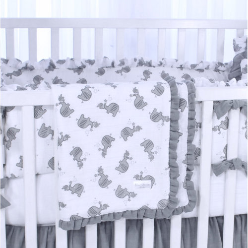Blueberrie Kids Elephant Tales Quilt | Wayfair