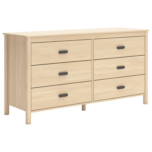 Ashley Cabinella 6-Drawer Dresser in Tan
