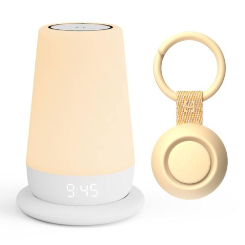 Rest+ 2nd Gen Baby Sleep Bundle Includes Hatch Rest+ 2nd Gen and Portable Rest Go | Sleep Sounds for Nursery, Travel and Registry (Honey)