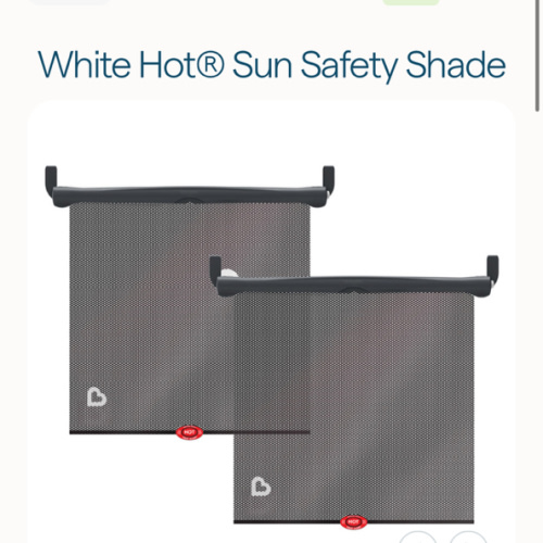 White Hot Sun Safety Shade, 2pk | Munchkin