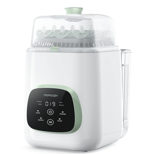 Momcozy KleanPal Pro Baby Bottle Washer, Sterilizer & Dryer - All-in-One Cleaning Machine for Bottles, Pump Parts & Baby Essentials - Time-Saving & Effortless Care