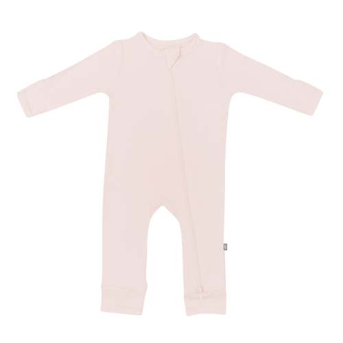 Zippered Romper in Blush | Romper Pajamas | Kyte Baby