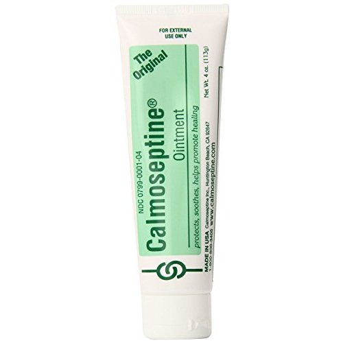 Calmoseptine Ointment Tube 4 Ounce (Pack of 2)