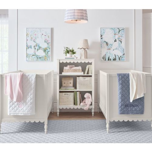 European Linen Baby Quilt | Pottery Barn Kids
