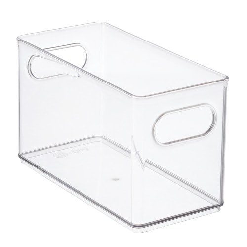 3-Section Acrylic Hinged-Lid Box