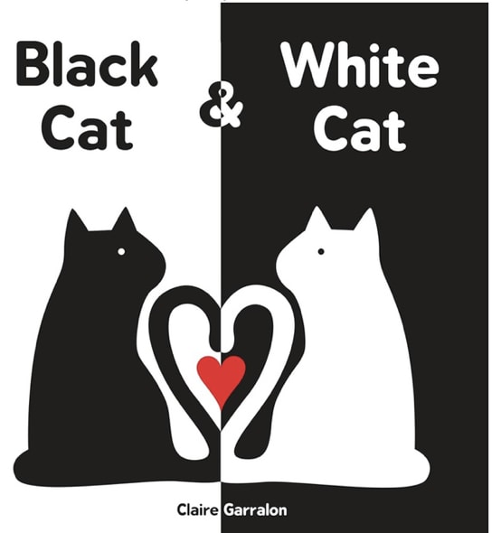 Black Cat & White Cat: Baby's First Visual & Emotional Learning Board Book