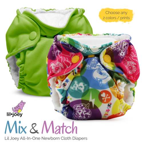Lil Joey Newborn AIO Cloth Diaper