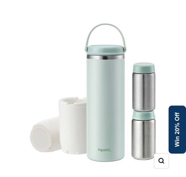 Papablic CapsuleChill™ Breast Milk Cooler