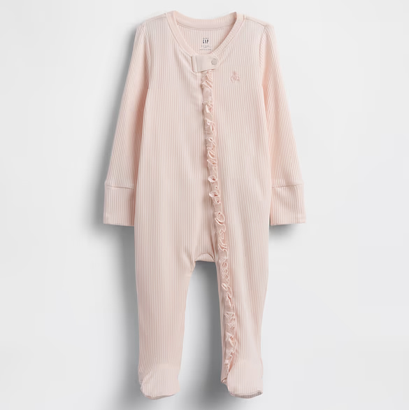 Baby First Favorites Organic Cotton Footed One-Piece