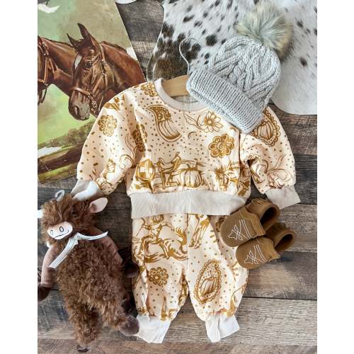 Fall Paisley Cowboy Western Sweat Set – theFRINGEDpineapple
