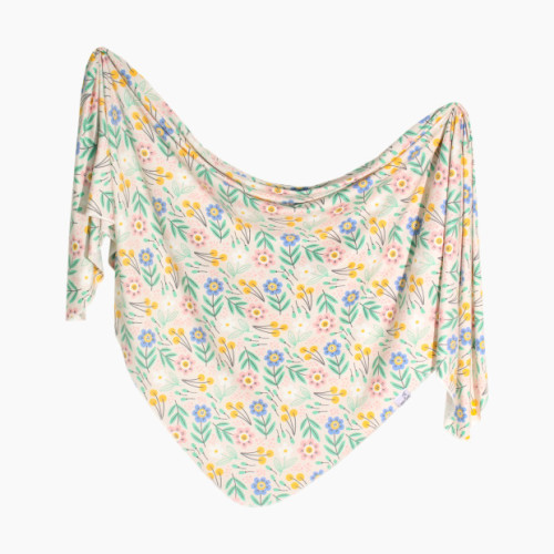 Copper Pearl Printed Swaddle Blanket - Clara
