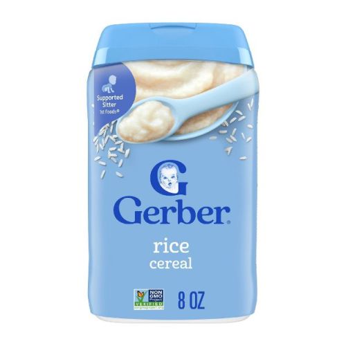 Gerber Baby Food Stage 1 Rice Baby Cereal- 8oz