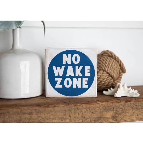 No Wake Zone Coastal Nursery Wall Wood Sign, Baby Boy or Girl Nursery, Custom, Kids Bedroom Decor, Baby Shower Gift, Beach Baby, nautical