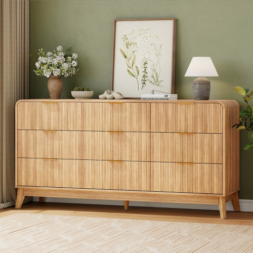 George Oliver Harnolt 62.8" W 9 - Drawer Dresser & Reviews | Wayfair