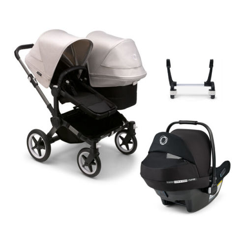 Bugaboo Donkey 5 Duo Travel System Bundle | Midnight Black