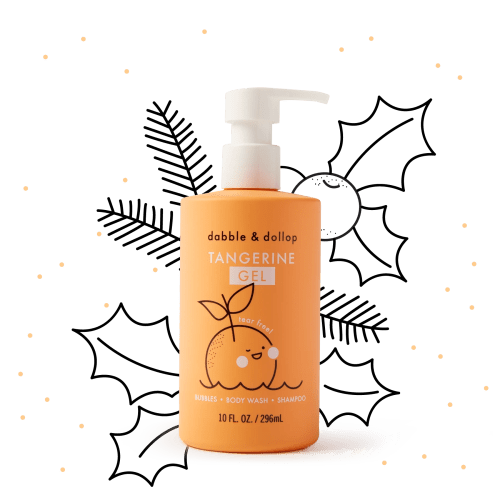 Best Shampoo for Kids, Tangerine Scent – Dabble & Dollop