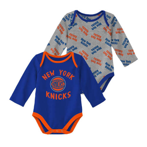 Nba New York Knicks Infant Boys' 3pk Bodysuit Set : Target