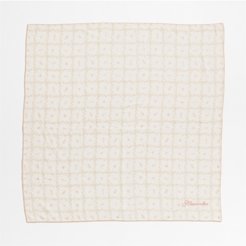Personalized Frankie Pink Baby Swaddle Set by Jake Arnold