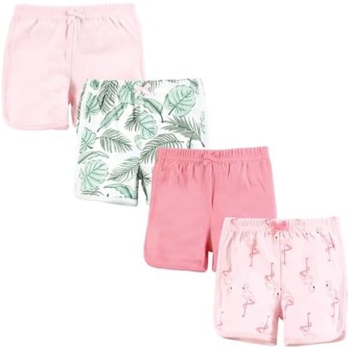 Hudson Baby Baby Shorts Bottoms 4-Pack