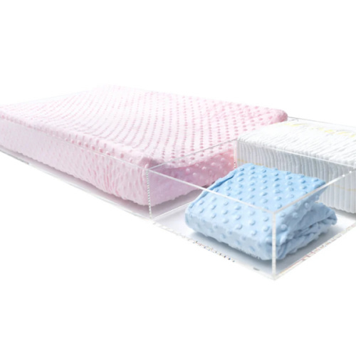 LELLOBABY™ - 6mm Thick Premier Edition Acrylic Diaper Changing Tray PLUS+