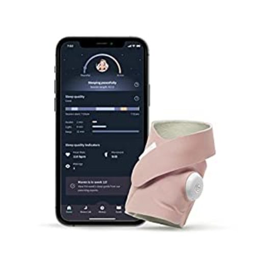 Amazon.com: Owlet Dream Sock® - FDA-Cleared Smart Baby Monitor - Track Live Pulse (Heart) Rate, Oxygen in Infants - Receive Notifications - Dusty Rose : Baby