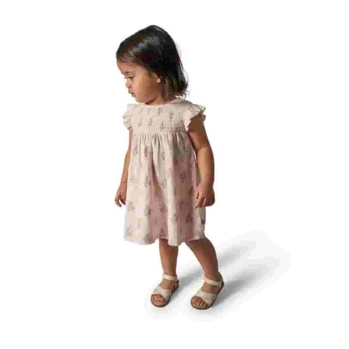 Modern Moments by Gerber Baby Girl Dress with Diaper Cover, 2-Piece, Sizes 0/3 Months - 24 Months