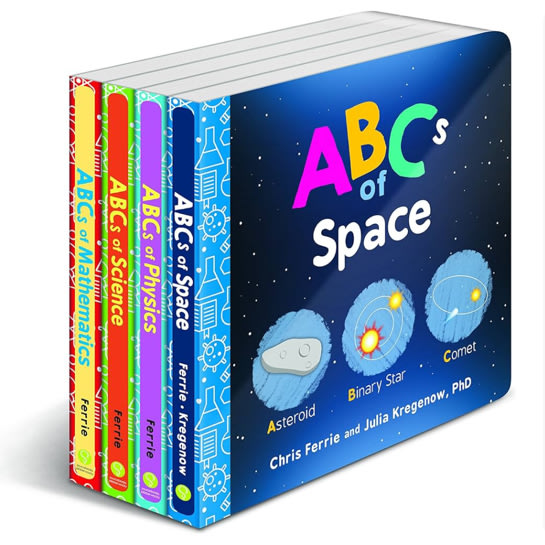 Baby University ABC's Board Book Set: A Scientific Alphabet for Toddlers 1-3