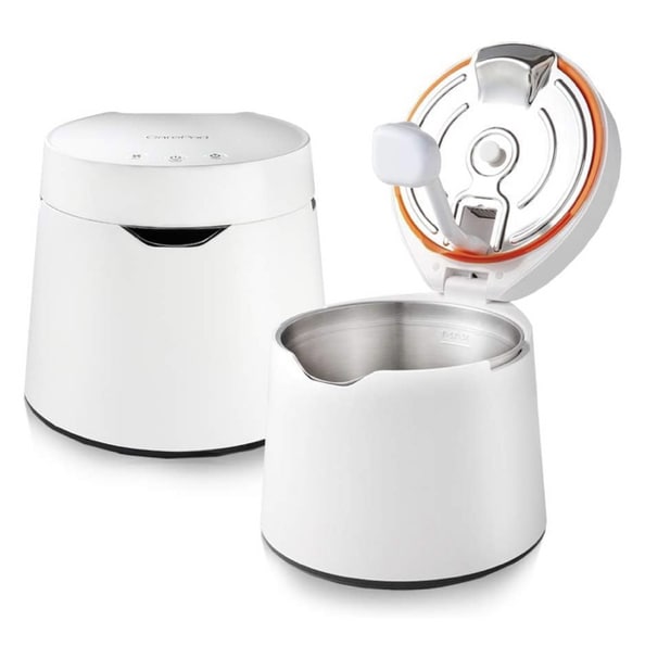 Carepod One Stainless Steel Humidifier For Large Room, Ultrasonic Cool Mist Humidifiers For Bedroom, Filter-Free, Lasts 30Hrs (1Gal/4L) | BigEasyMart.com