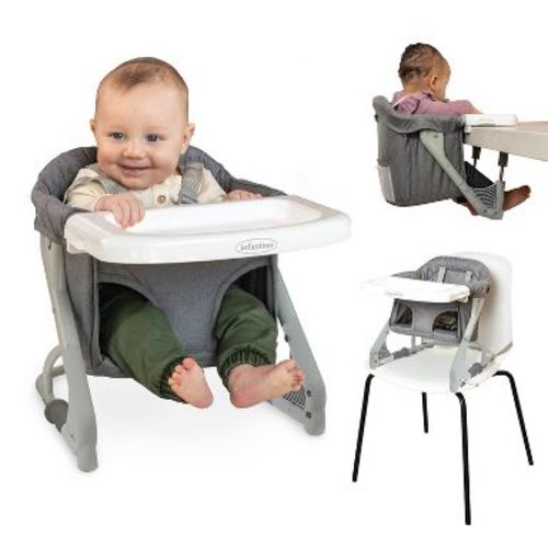 Infantino The Ultimate Travel Booster - Gray