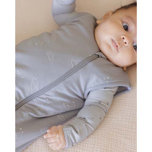Bamboo Sleep Bag || Clouds – Quincy Mae