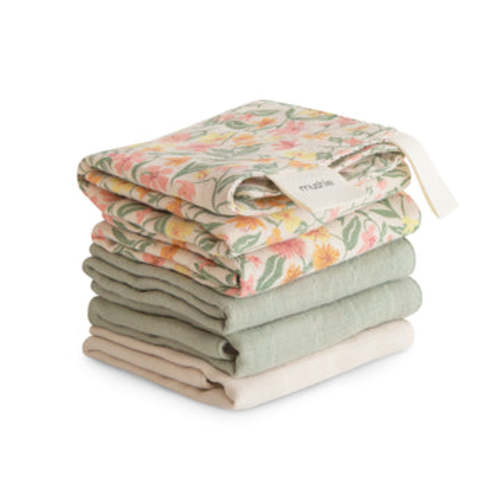 Muslin Cotton Washcloth – Mushie
