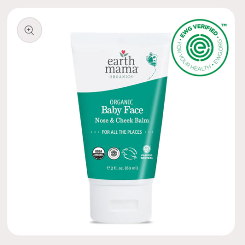 Organic Baby Face Nose & Cheek Balm | Earth Mama