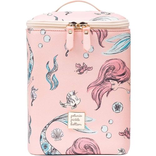 Petunia Pickle Bottom Baby Cooler Bag | Perfect for Baby Bottles and Snacks | Insulated & Reusable Bottle Cooler and Baby Holder | Little Mermaid