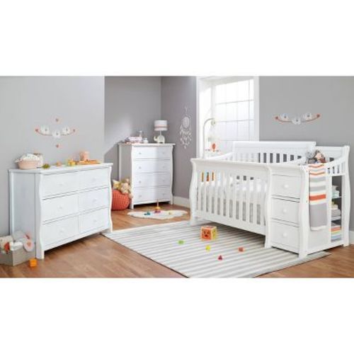 Sorelle Princeton Elite Crib & Changer - White