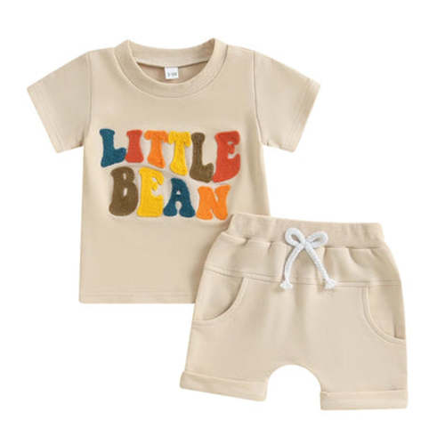 LITTLE BEAN Summer Outfit - Hazel & Bo