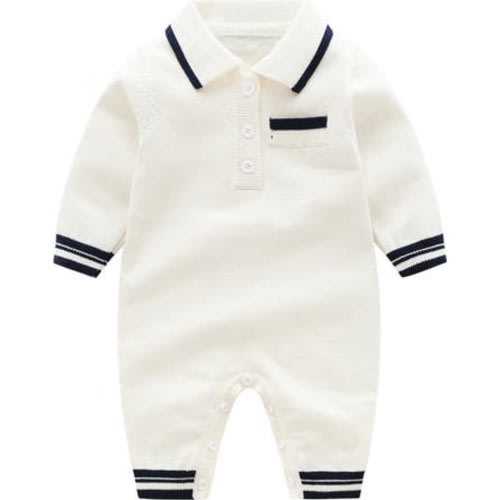 Winston Knit Cotton Romper, 3-6M