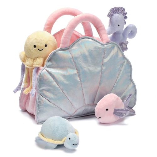 Lambs & Ivy Aquatic/Sea Shell Plush