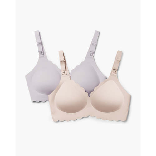Momcozy Seamless Floral Nursing Bras | Natural Shaping & Comfort