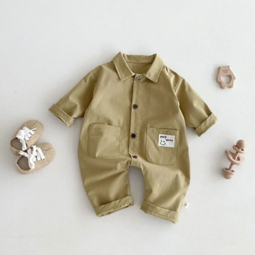 KEEP SMILE Baby Worker Romper