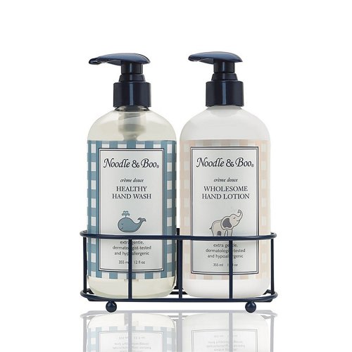 Noodle & Boo Healthy Hand Wash & Hand Lotion Caddy Gift Set