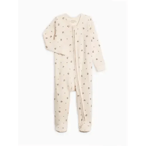 Kit Ribbed Zipper Sleeper (0-3M)