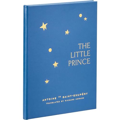 Graphic Image The Little Prince, Blue Bonded Leather | Handbound in The USA (6" W x 8" H - 96 Pages) – A Beloved Classic Restored