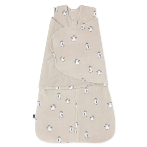 Penguin Micro-Fleece Swaddle Newborn | HALO
