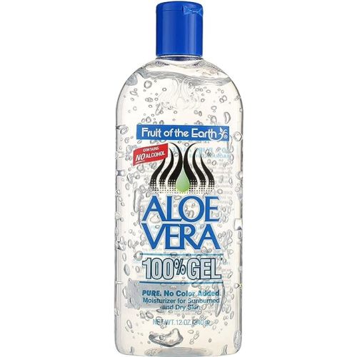 Fruit of the Earth Moisturer Gel, Aloe Vera, 12 Ounce - 12 Ounce (Pack of 1)