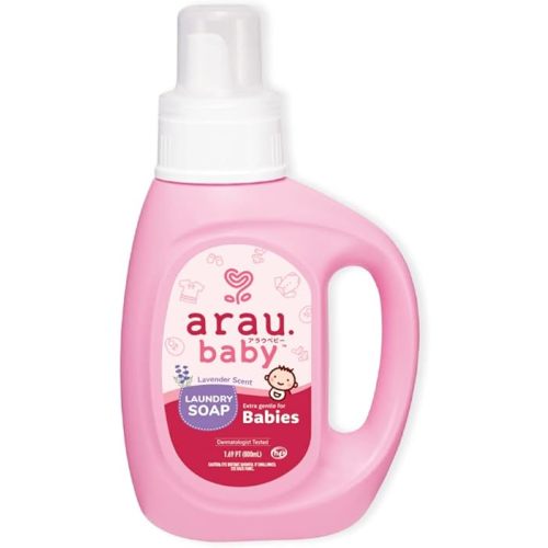 Laundry Soap, Lavender, Plant Based Formula, Safe for Sensitive Skin, Baby Laundry Detergent with No Artificial Fragrance or Additives, Gentle on Infant, Newborn and Baby Clothes, 27 Fl Oz