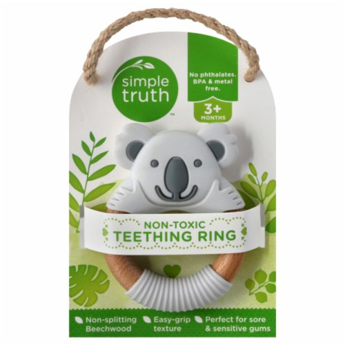 Simple Truth Teething Ring -- 1 Ring - Vitacost