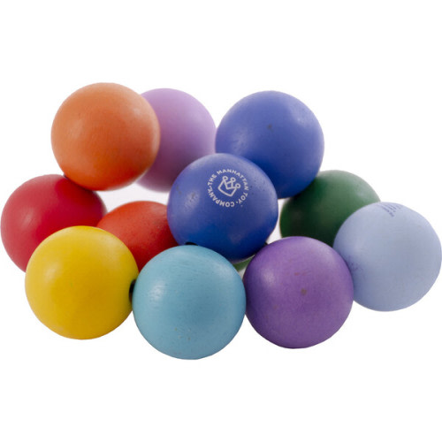Classic Baby Beads Rattle and Teether Grasping Activity Toy