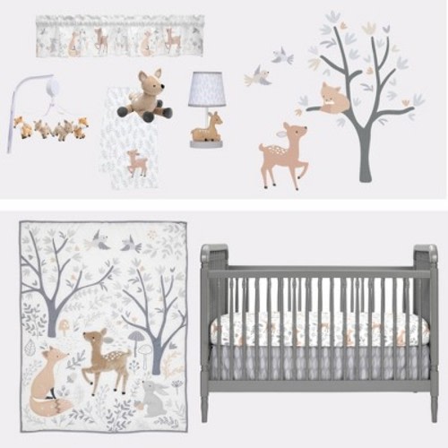 Bedtime Originals Deer Park Crib Bedding Set - 3pc