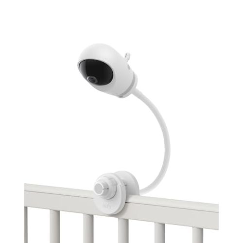 eufy Baby Monitor Crib Mount, 16 Inch Flexible Arm Bracket, Compatible with eufy Baby Monitor C10/E20/E21, No Tools Needed, No Wall Damage, Attach to Baby Crib (Camera Not Included)